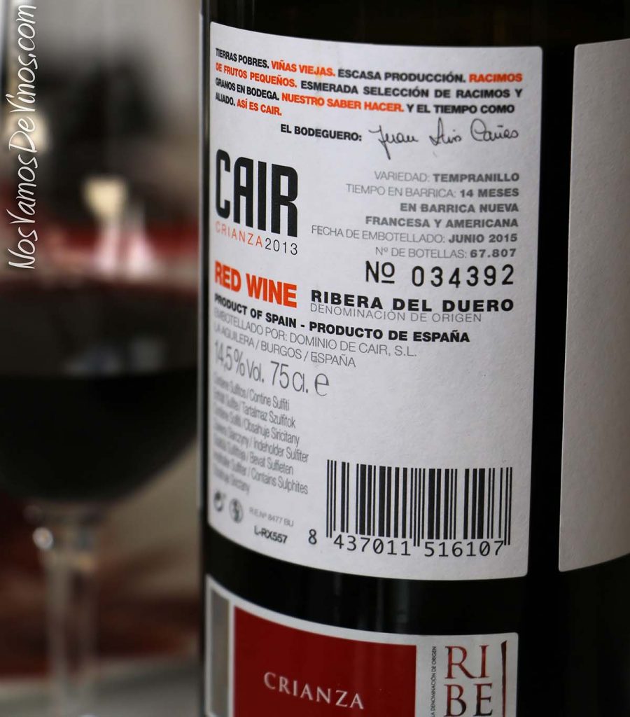Cair-Crianza-2013-vino-etiqueta-trasera
