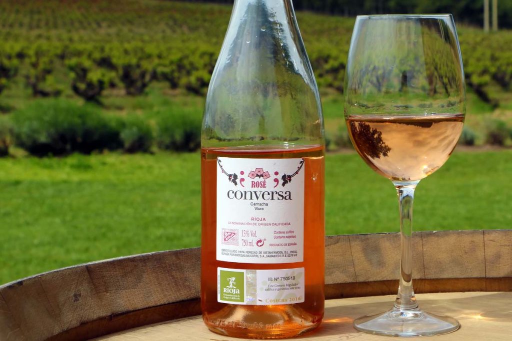 Conversa Rosé 2016 Rioja trasera