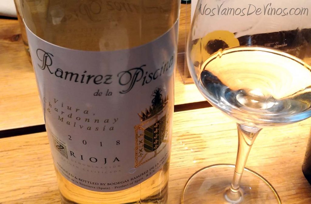 Ramirez de la Piscina 2018 Viura Chardonnay Malvasía