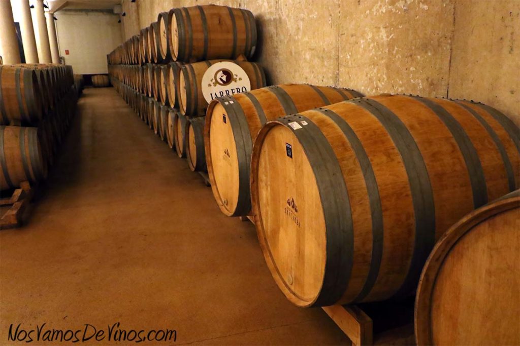 Bodegas Santalba. Bocoyes de Adour