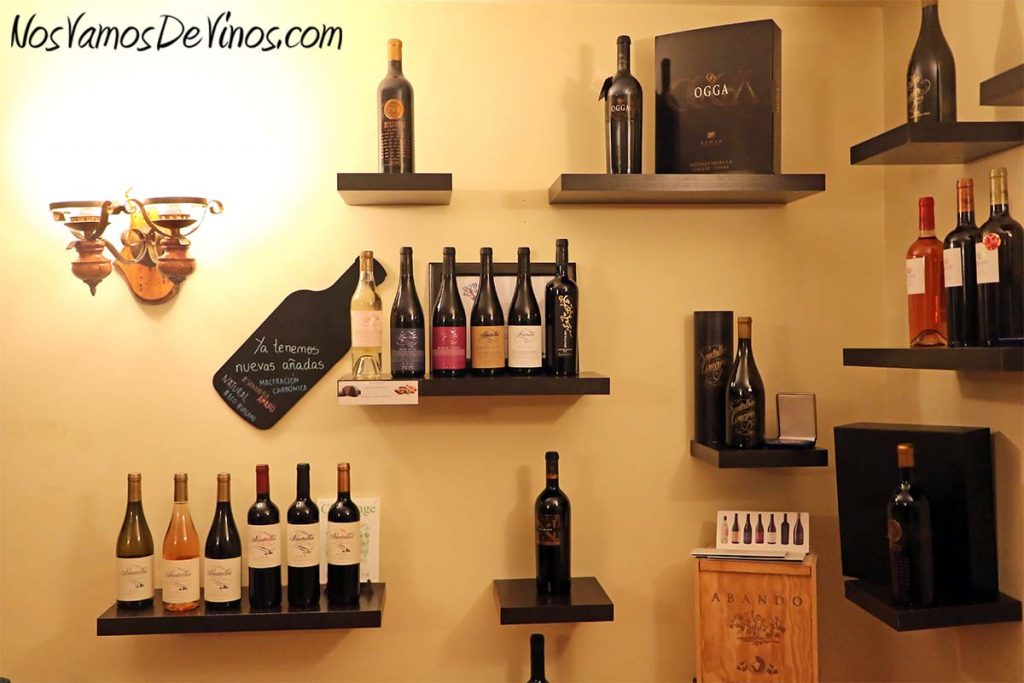 Bodegas Santalba. Gama de vinos de la bodega