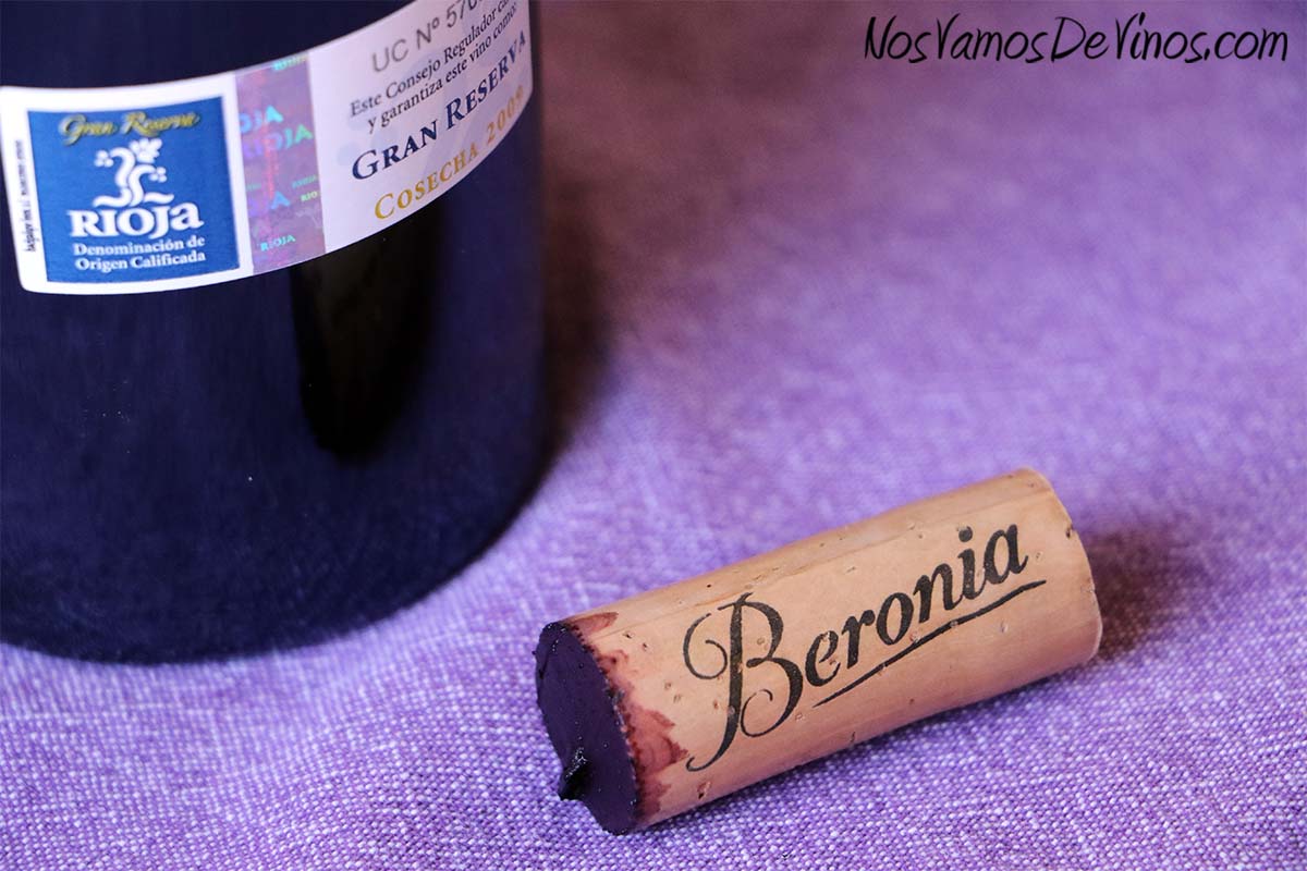Beronia Cosecha de Familia Gran Reserva 2009 Corcho