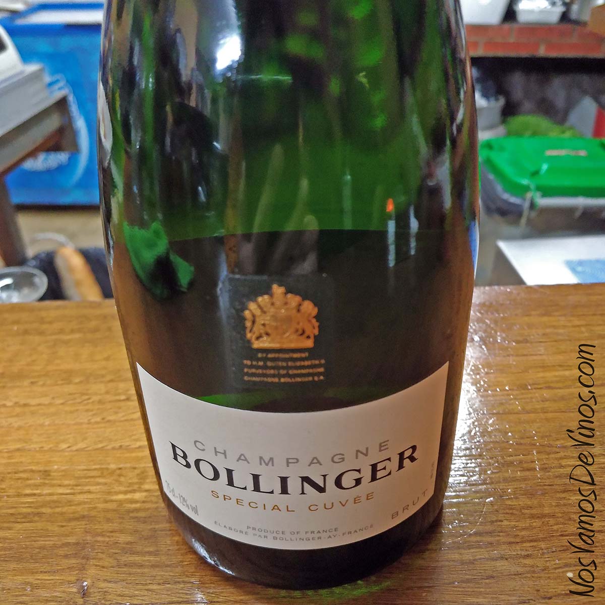 Champagne Bollinger Special Cuvée Etiqueta