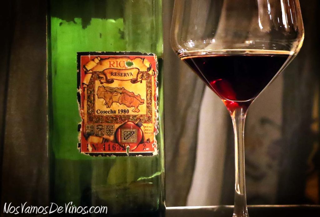 Remelluri Reserva 1980 Copa Etiqueta Trasera