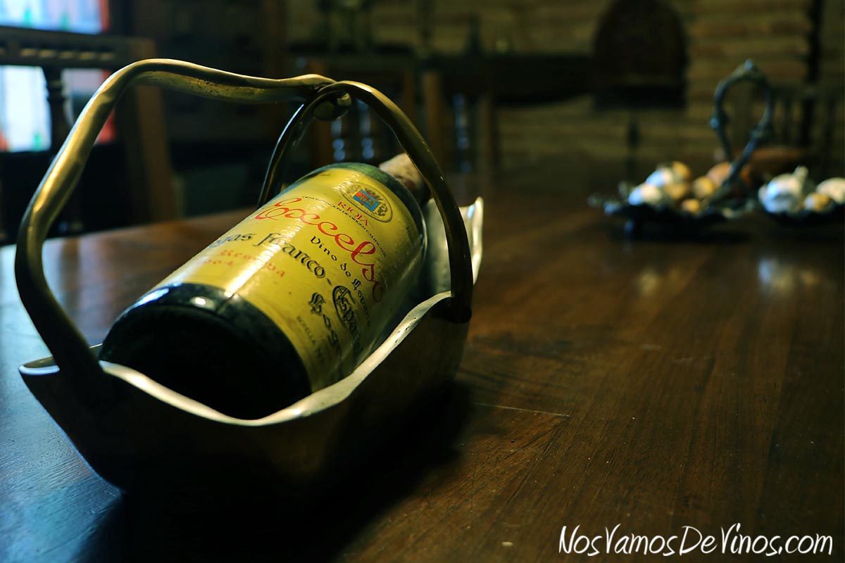 Revellín Histórico. Botella de Excelso, de Bodegas Franco-Españolas
