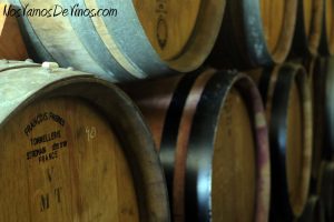 Arribas Wine Company. Barricas en su bodega de Travanca