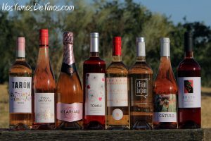 Vinos rosados de terraza