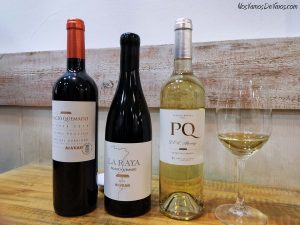 Cata de tres vinos de Palacio Quemado