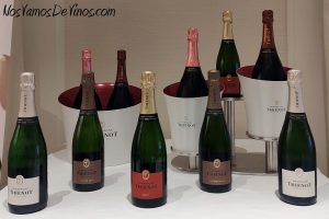 Cata de Champagne Thiénot. Botellas