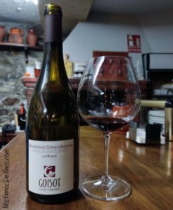 Domaine Goisot Côtes d'Auxerre la Ronce 2019