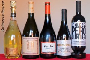 Vinos de San Valentín.