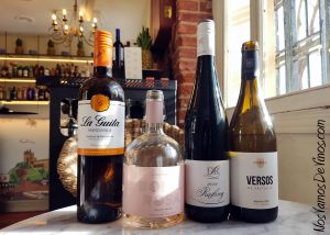 Osteria Bravissimo. Botellas.