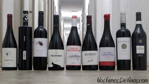 Cata de vinos monovarietales de Syrah de España. Cata