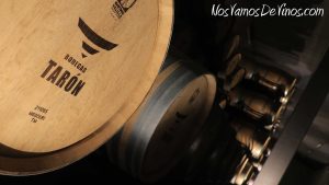 Ruta del Vino Rioja Alta. Bodegas Tarón. Barricas.