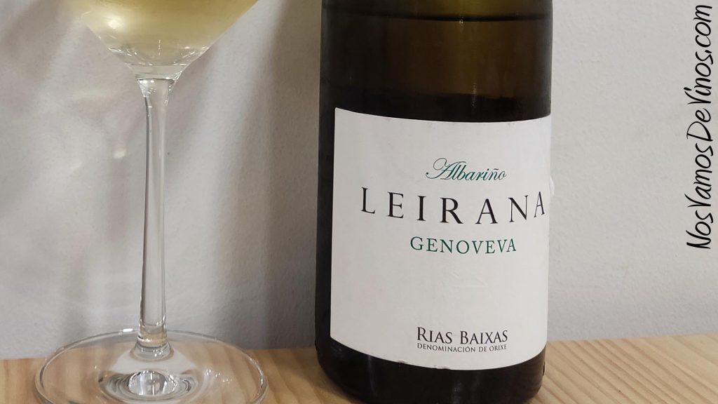 Leirana Genoveva 2021. Detalle etiqueta.