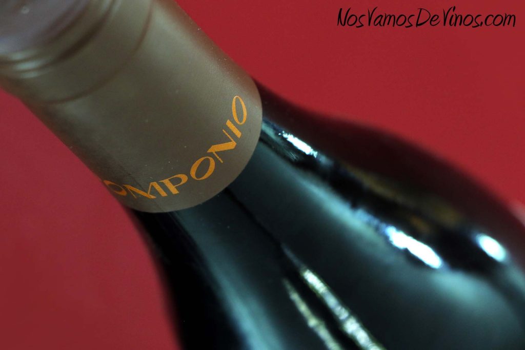 Pomponio Tinto Mencía 2020, vino de El Bierzo elaborado por Raúl Pérez. Cápsula