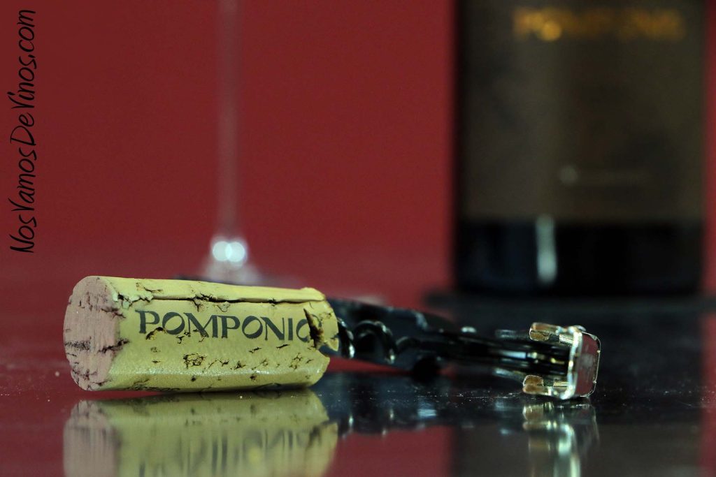 Pomponio Tinto Mencía 2020, vino de El Bierzo elaborado por Raúl Pérez. Corcho