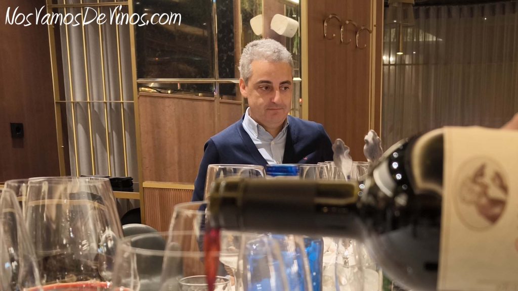David Losantos, director general de Bodegas Marqués de Cáceres, durante nuestra “inmersión” en el microcosmos de esta bodega riojana.