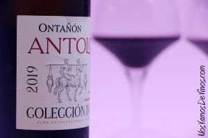 Ontañón Antología 2019. Detalle etiqueta