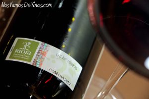 La Bicicleta Voladora Garnacha 2022. Contraetiqueta
