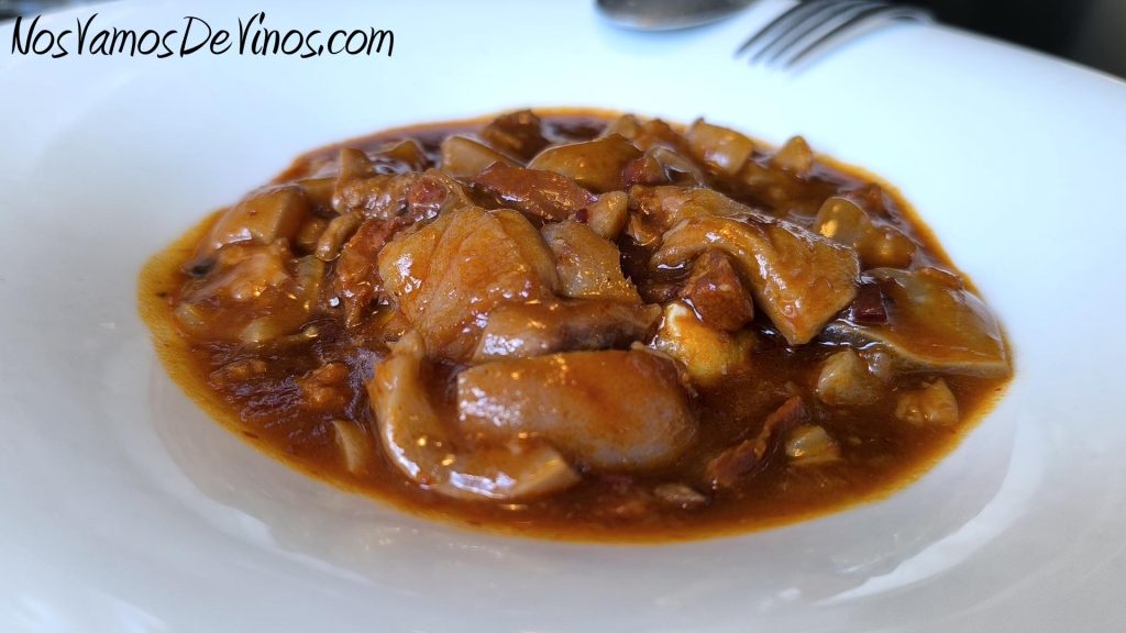Restaurante Las Margaritas. Callos.