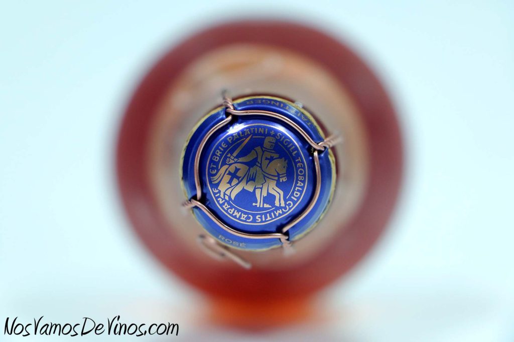 Taittinger Champagne Prestige Rosé: mordaza