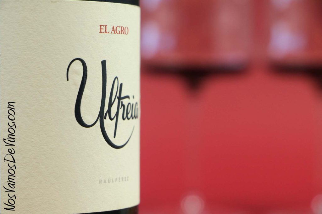 Ultreia El Agro 2019: Raúl Pérez encuentra un trocito de Ródano en un paraje de El Bierzo. Detalle de la etiqueta