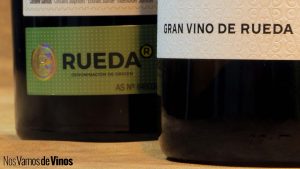 Cinco vinos de la D. O. Rueda por los que merece la pena pagar un poco más. Detalle etiquetas