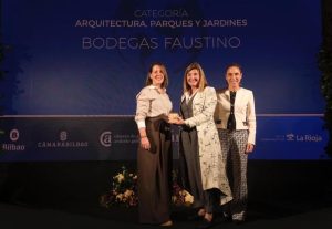 Bodegas Faustino gana el Best Of Wine Tourism en la categoría de Arquitectura, Parques y Jardines