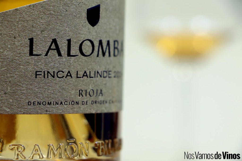 La Lomba Finca Lalinde 2024. Detalles de la etiqueta.