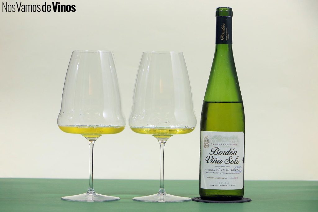 Bordón Viña Sole Gran Reserva 2018.