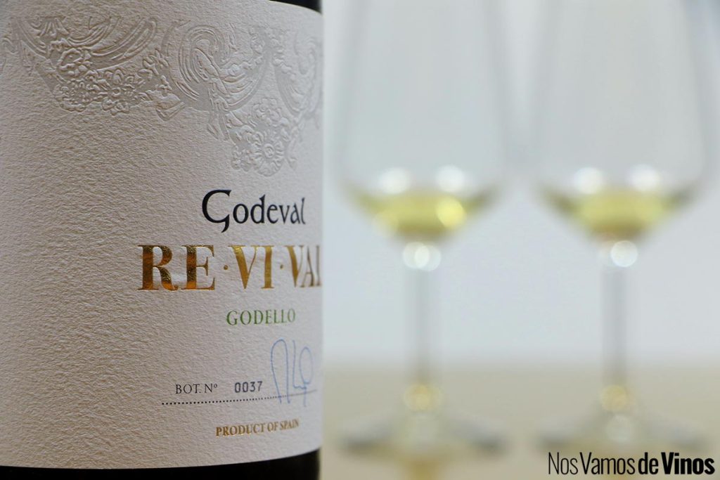 Godeval Revival 2023. Detalle de la etiqueta.