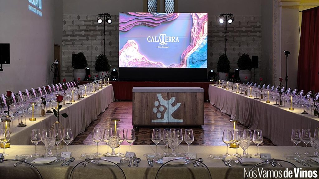 Calaterra. Espacio del evento.