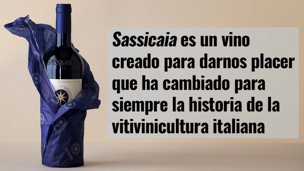 Bolgheri Sassicaia 2017: El vino “pedregoso” de la Toscana inspirado en la orilla izquierda del Garona.