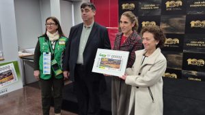 El cupón de la ONCE celebra el centenario de Rioja.