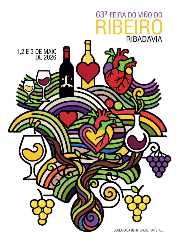 La 63.ª edición de la Feira do Viño do Ribeiro tiene algo de Rioja... y no es vino