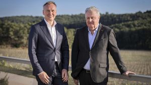 Andreas Brokemper y Pedro Ferrer. Freixenet.