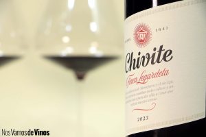 Chivite Finca Legardeta Tinto 2023: Un tinto accesible y de calidad. Detalle de la etiqueta