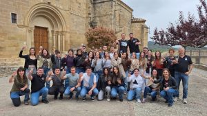 Foto de los participantes en A Ciegas y ¡al lío!