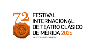 Logotipo oficial del Festival Internacional de Teatro Clásico de Mérida 2026.