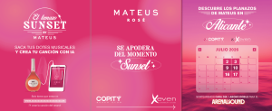Mateus lleva la música al verano valenciano con la campaña “El temazo Sunset by Mateus”