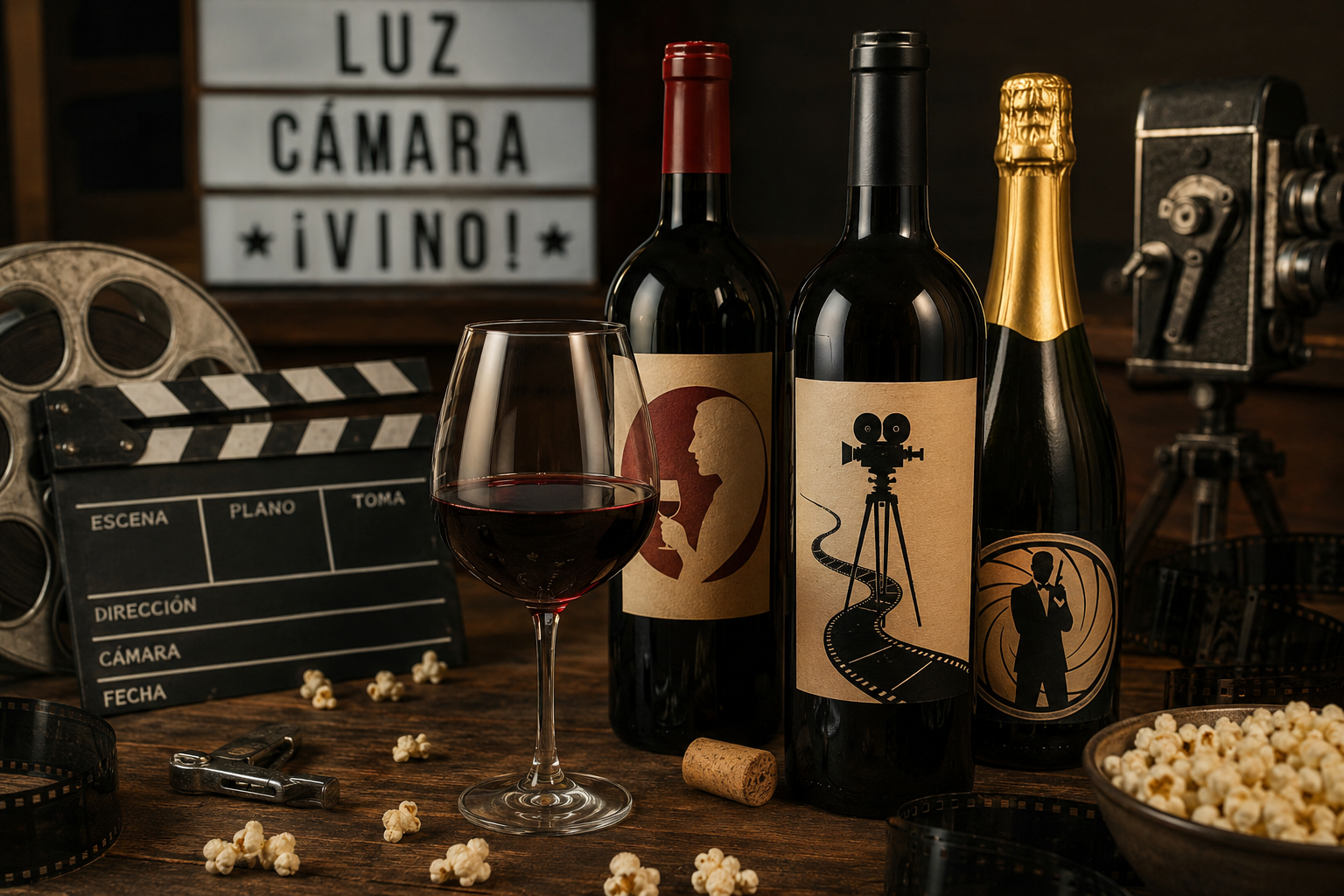 Vinos de película: un paseo por las botellas más memorables del cine