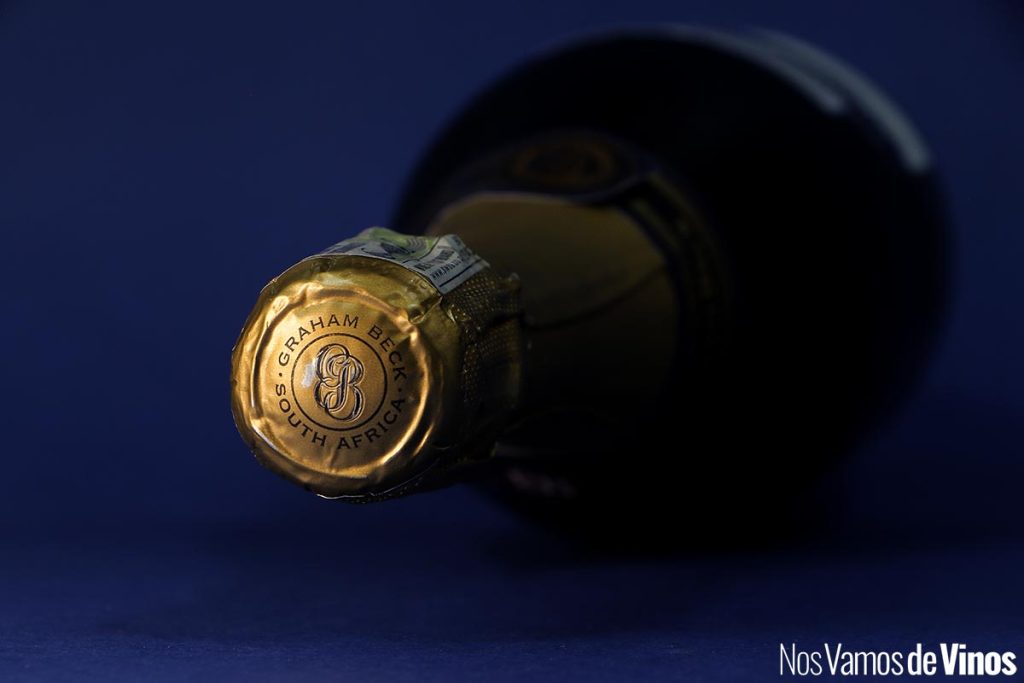 Graham Beck Blanc de Blancs 2017. Cápsula.