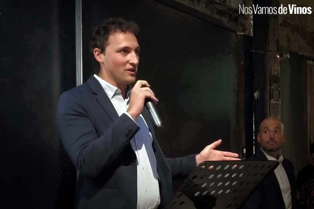 Alex de Aranzabal, presidente de la Asociación Barrio de la Estación. Foto: Nos Vamos de Vinos.