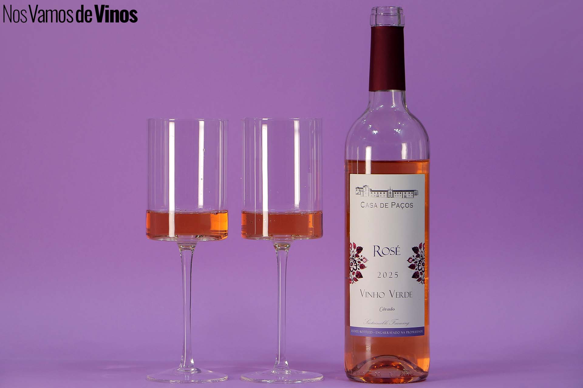 Casa de Paços Rosé 2025: La uva que tiñe los tintos más oscuros del Miño, reinterpretada en clave de rosado