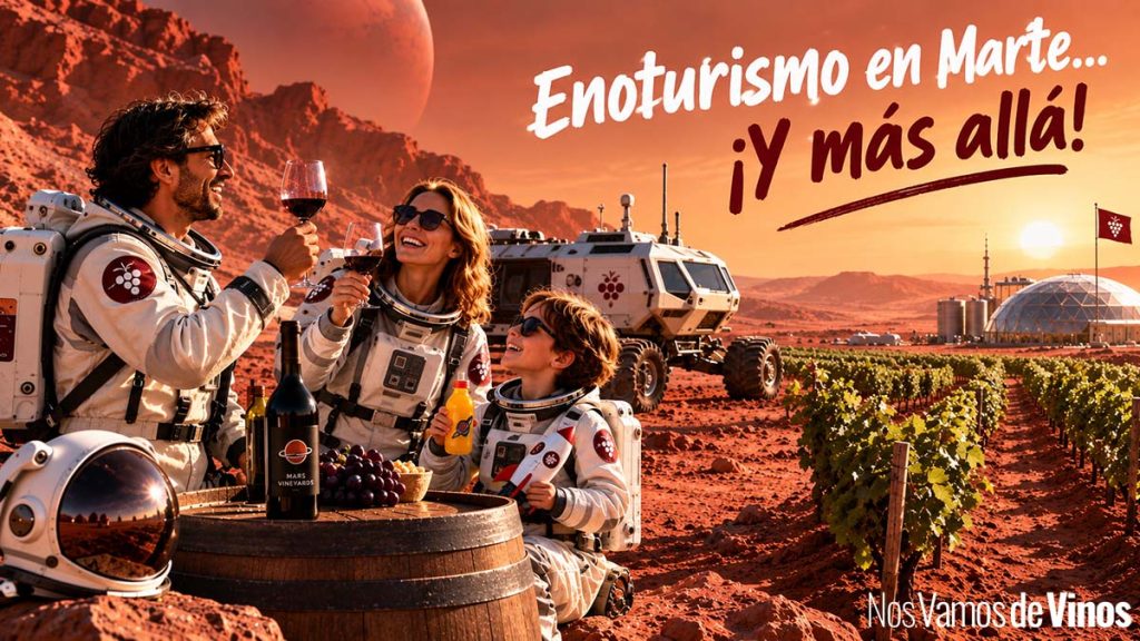 Enoturismo en Marte... ¡Y más allá!