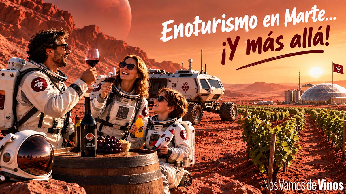 Enoturismo en Marte... ¡Y más allá!