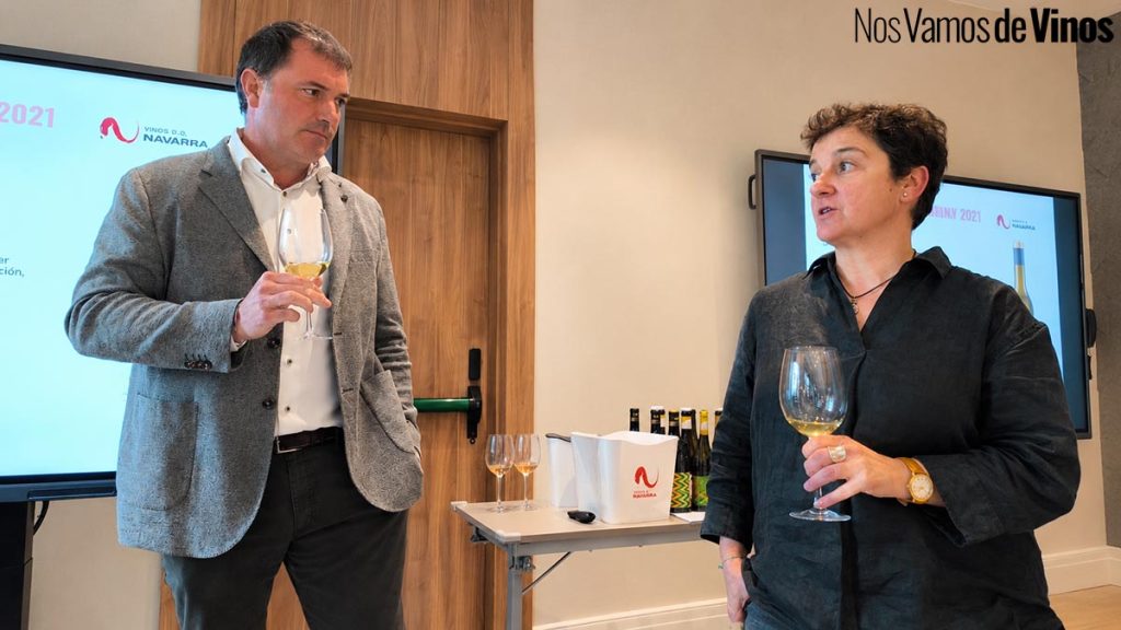 Navarra más allá del rosado. David Palacios y Teresa Guilarte.
