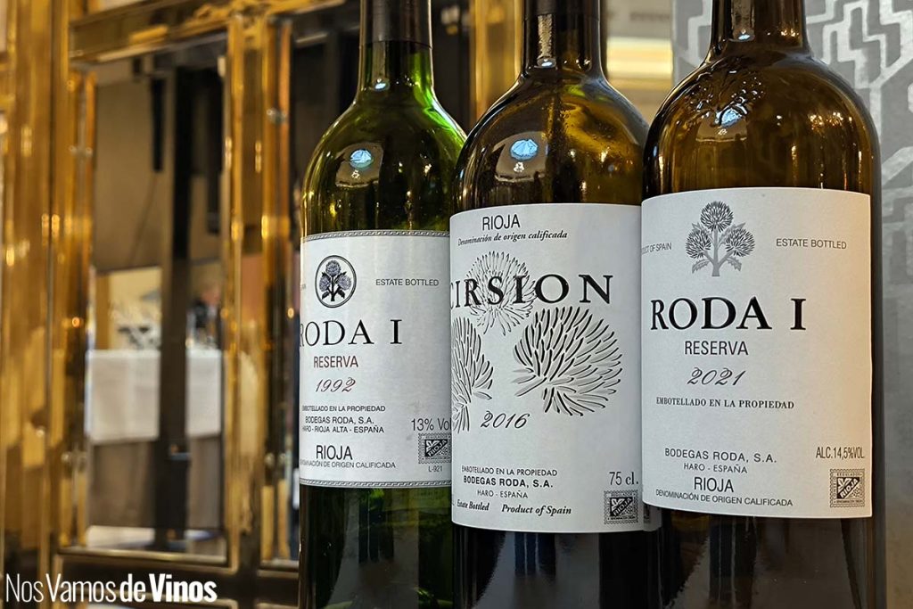 Roda: 40 años de historia que comienzan con una cuartilla. Botellas